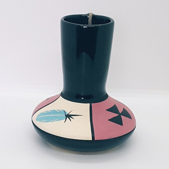 1991 Vintage Signed BETTY SELBY Southwestern / Native American Pottery Vase - Picture 2 of 4